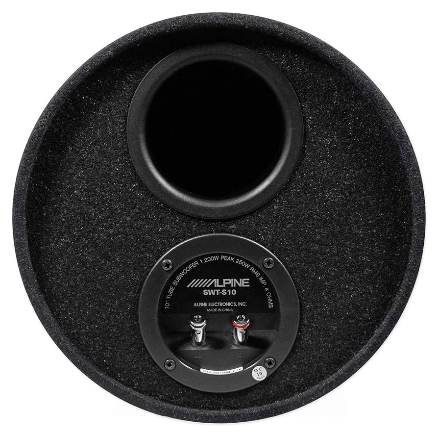 ALPINE S10 サブウーファー Amazon.co.jp: Alpine SWT-S10 1200w 10インチ バスチューブ